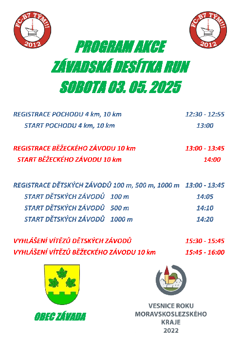 Program Akce Program akce, propozice :: FC-B7 TÝM!!!